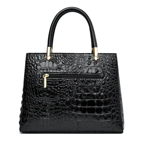 Luxury premium crocodile pattern tote bag - Image 4