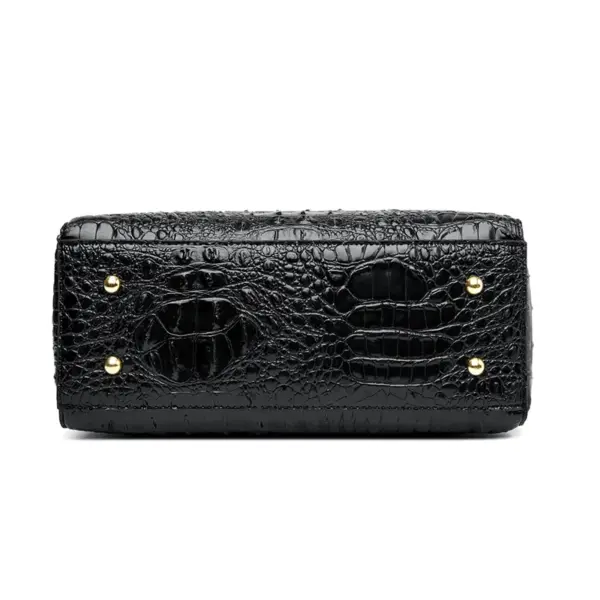 Luxury premium crocodile pattern tote bag - Image 5