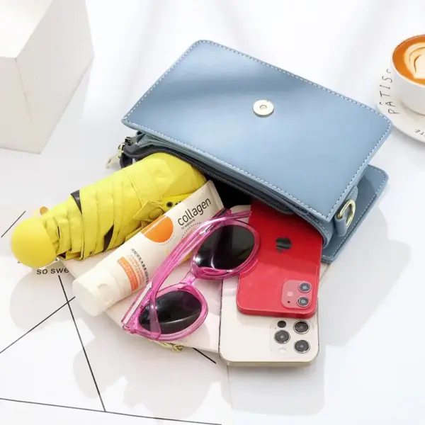 Modern stylish color printing sling bag - Image 3
