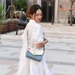 Modern stylish color printing sling bag - Image 13