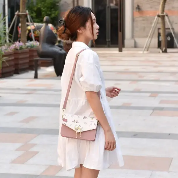 Modern stylish color printing sling bag - Image 16