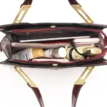 Premium bright leather crocodile pattern bag - Image 16
