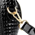 Premium zipper pattern crocodile designer bag - Image 10