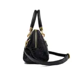 Luxury zipper pattern crocodile tote bag - Image 2