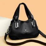 Elegant soft leather casual tote - Image 9