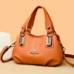 Elegant soft leather casual tote - Image 13