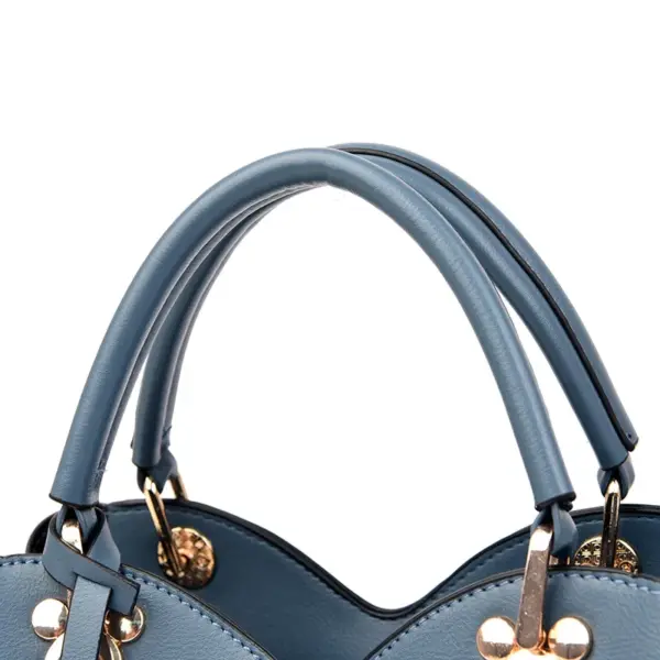 Splicing pattern luxury designer tote bag - Image 14