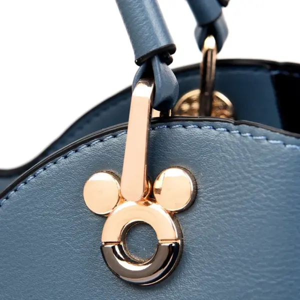 Splicing pattern luxury designer tote bag - Image 15