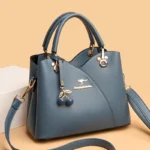 Splicing pattern luxury designer tote bag - Image 2