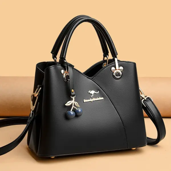 Splicing pattern luxury designer tote bag - Image 4