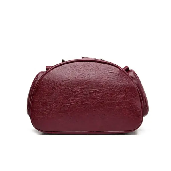 Stylish high quality leather backpack - Image 10