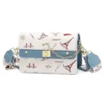 Stylish printing modern sling bag