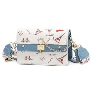 Stylish printing modern sling bag