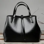 Vintage classic oil wax leather tote bag - Image 8
