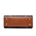Crocodile embossed vintage women tote bag - Image 25