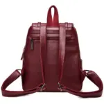 High quality elegant leather backpack - Image 4