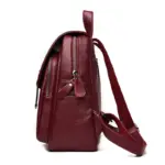High quality elegant leather backpack - Image 5