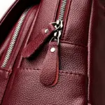 High quality elegant leather backpack - Image 7