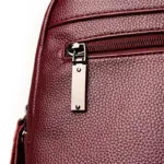 High quality elegant leather backpack - Image 9