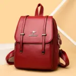 High quality elegant leather backpack - Image 13