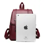 High quality elegant leather backpack - Image 2