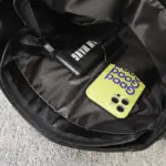Large capacity multi pocket leather backpack - Image 18
