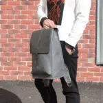 Large capacity oil wax leather backpack - Image 9
