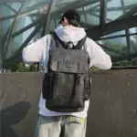Large capacity premium vintage leather backpack - Image 2