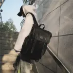 Large capacity premium vintage leather backpack - Image 4