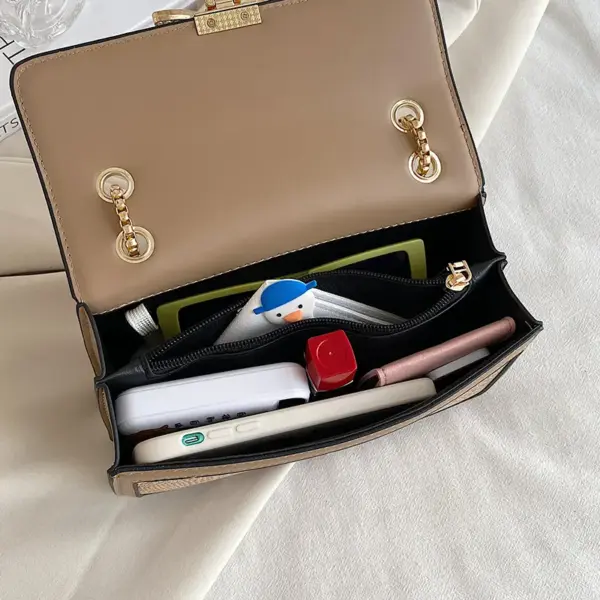 Little bee lock decor luxury chain bag - Image 20