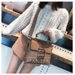 Matte flap high quality vintage designer bag - Image 12