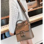 Matte flap high quality vintage designer bag - Image 13