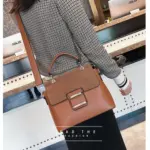 Matte flap high quality vintage designer bag - Image 8