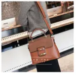 Matte flap high quality vintage designer bag - Image 9