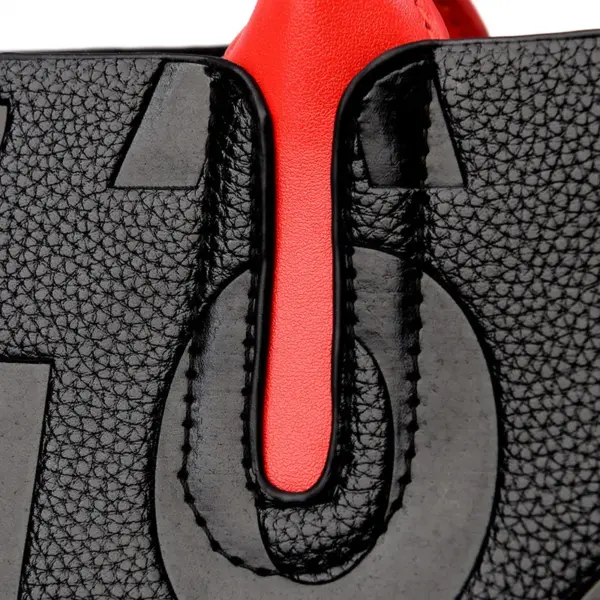 Modern letter indentation tote bag - Image 7