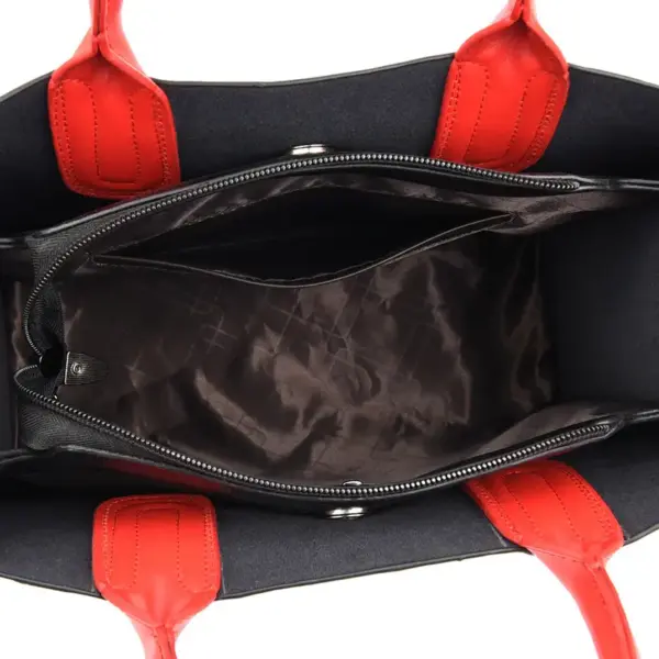 Modern letter indentation tote bag - Image 14