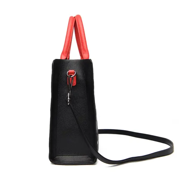 Modern letter indentation tote bag - Image 2