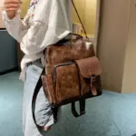 Premium multi pocket leather backpack - Image 12