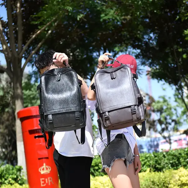 Premium vintage large capacity backpack - Image 13