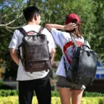 Premium vintage large capacity backpack - Image 14