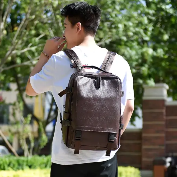 Premium vintage large capacity backpack - Image 15