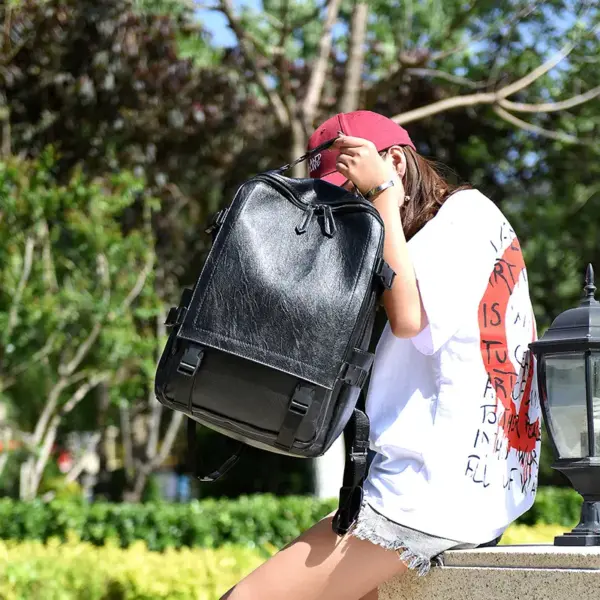 Premium vintage large capacity backpack - Image 16