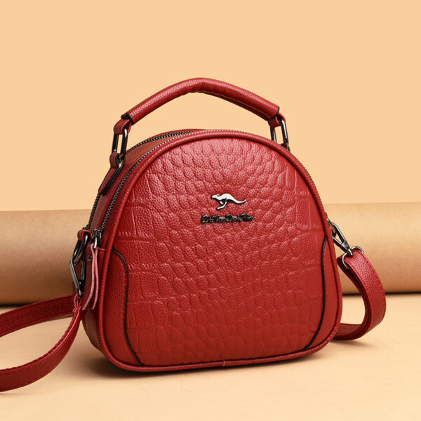 Round pattern croc curve designer bag - Image 8