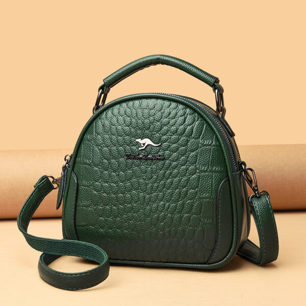 Round pattern croc curve designer bag - Image 9