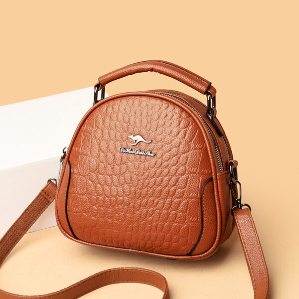 Round pattern croc curve designer bag - Image 10