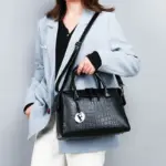 Vintage high quality commuter tote bag - Image 12