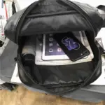 Vintage large capacity PU leather backpack - Image 9