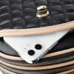 Lattice round designer handbag - Image 13