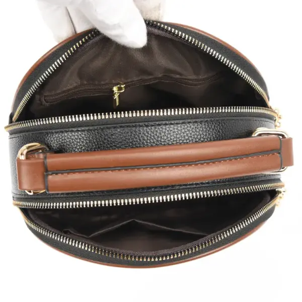Luxury classic round designer bag - Image 9