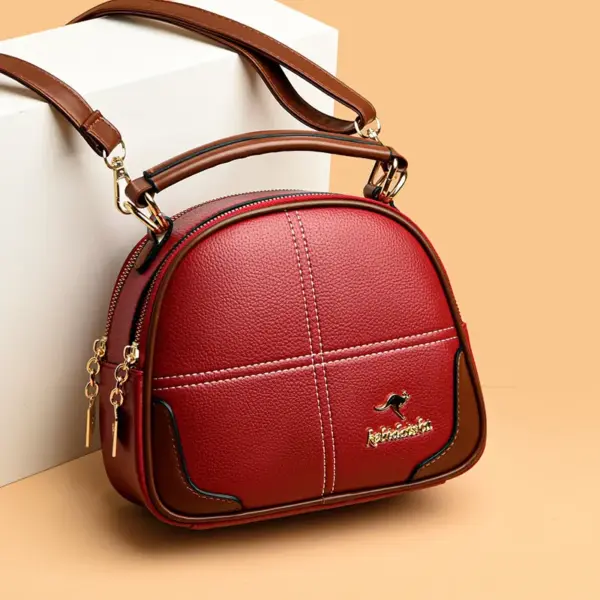 Luxury classic round designer bag - Image 15